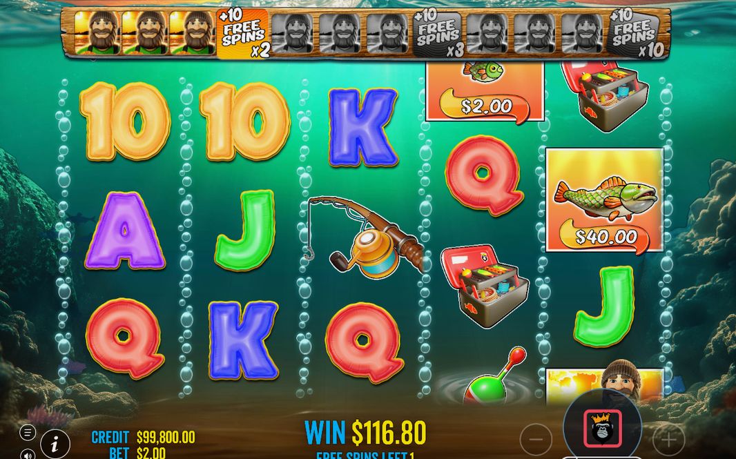 Free spins med Wild Tracker ovanför hjulen