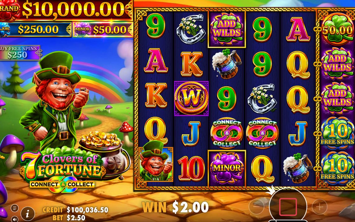 Connect & Collect Respins med låsta mynt